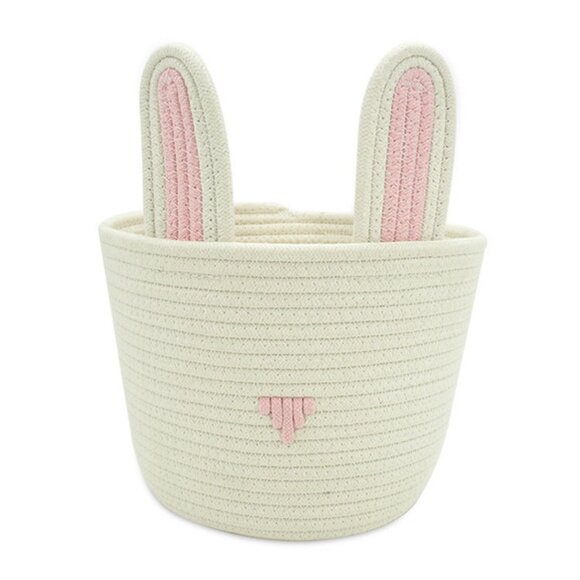 Closet Storage Rabbit Bins Desk Basket Organizer Baby Nursery1 Pack(Any Color) - Picture 1 of 7